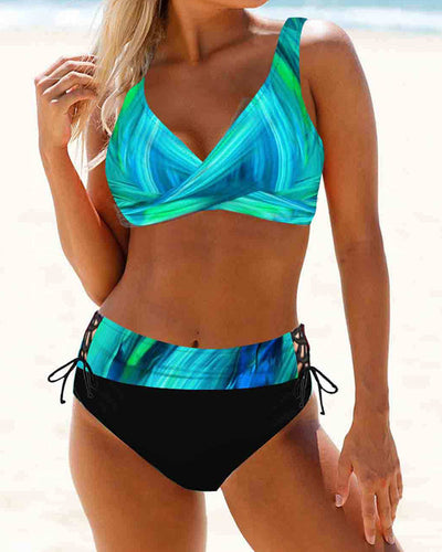 Earle - Colourful bikini swimsuit