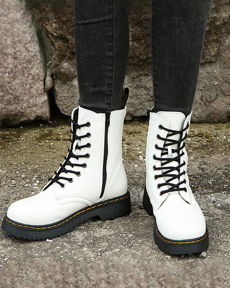 Martens | Elegant Leather Vintage Boots
