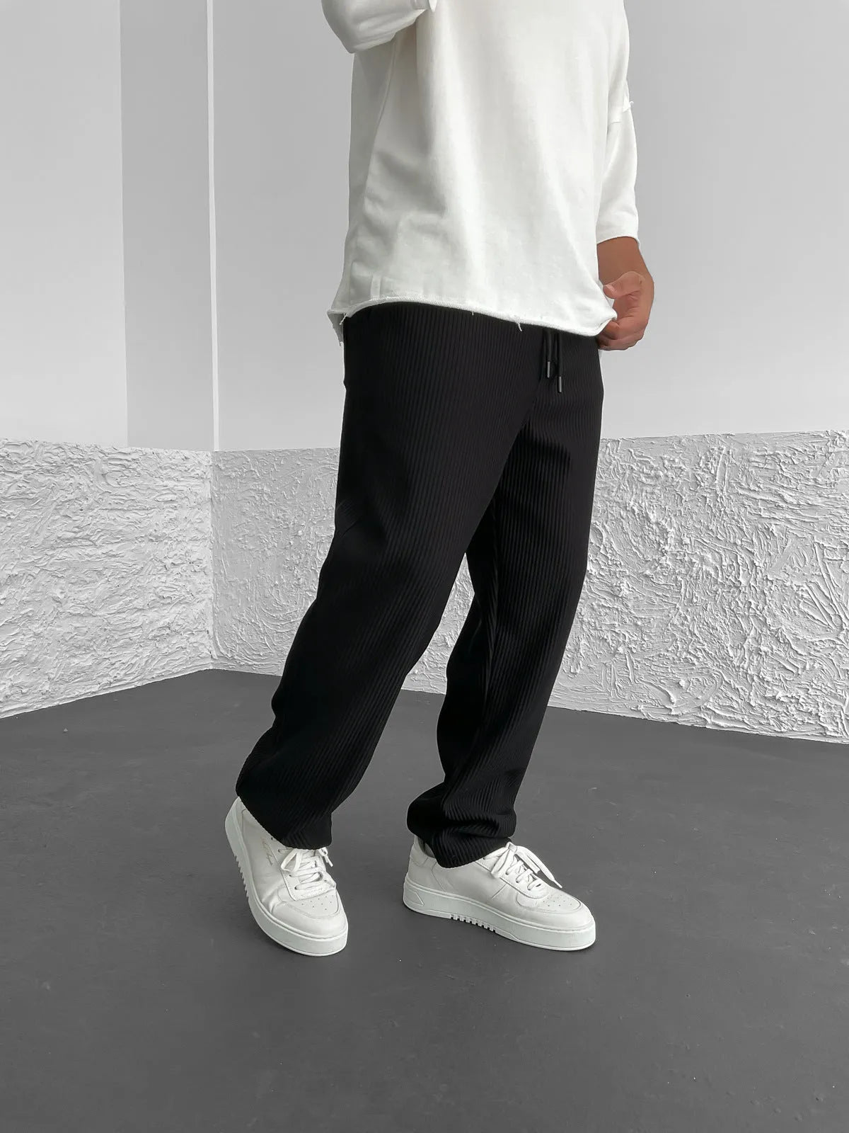 Lair™ | Ribbed Relaxed Fit Trousers