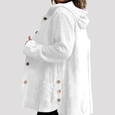 Aureli™ | Casual Velvet Hooded Autumn Jacket