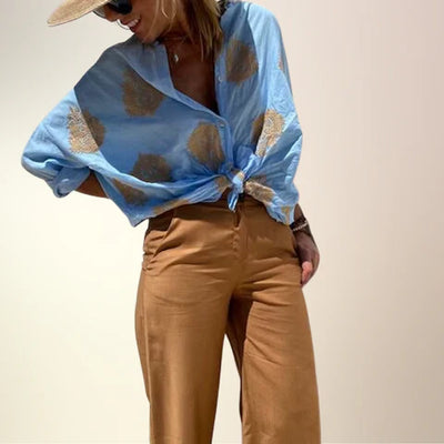 Gaby™ | Light & Chic Cotton Blouse
