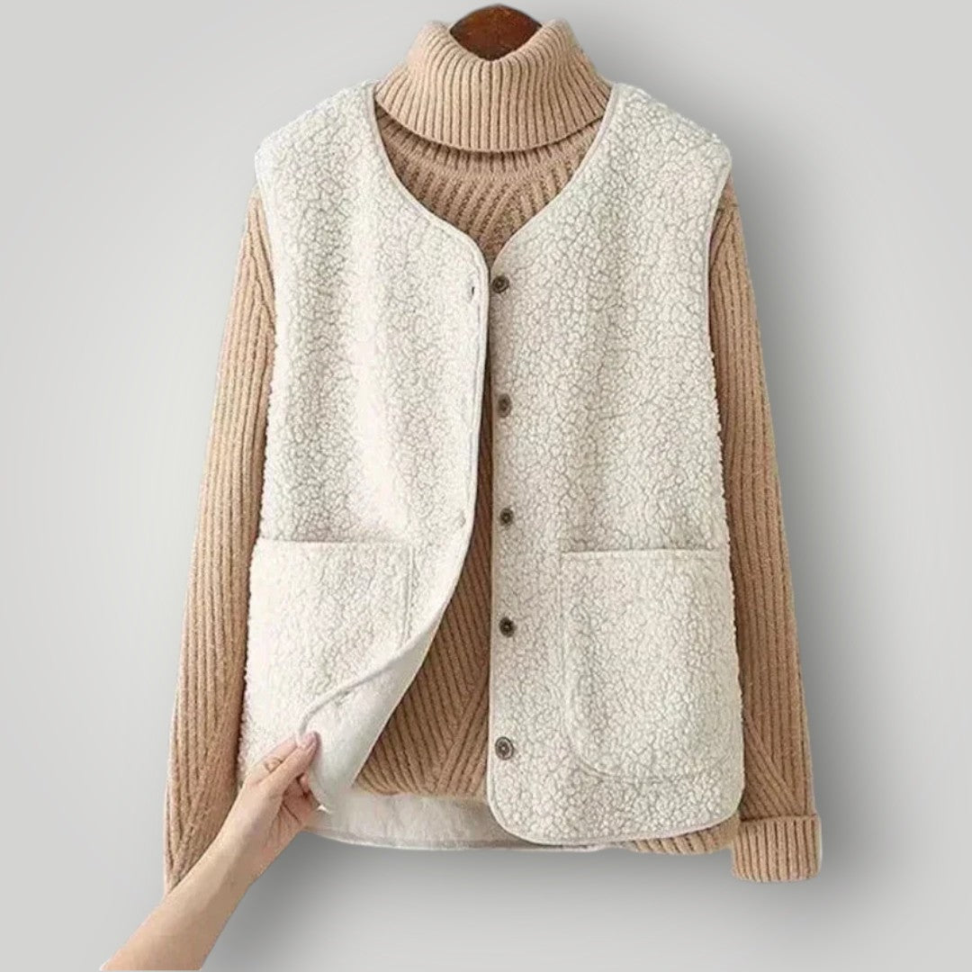 Chloe | Comfortable Warm Fleece Vest