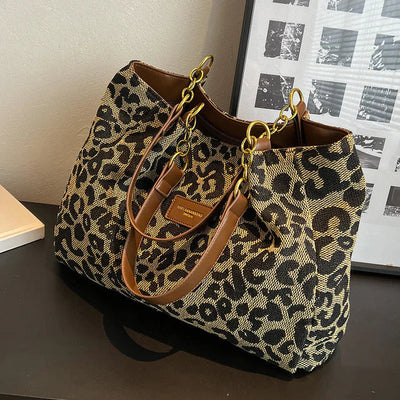 Leonora™ | Stylish Leopard Print Bag