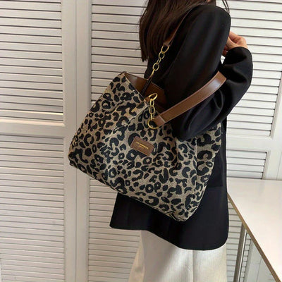 Leonora™ | Stylish Leopard Print Bag