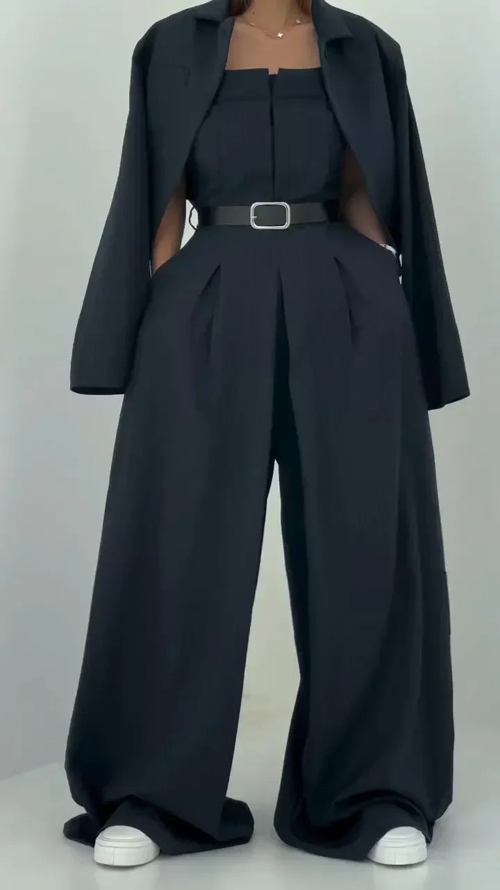 Eclat™  | Elegant Women's Bustier + Jacket Set