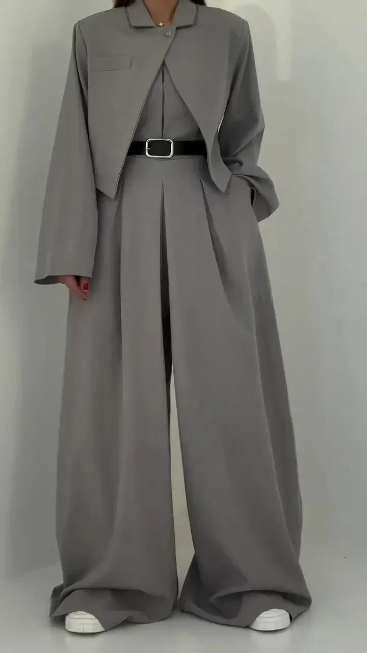 Eclat™  | Elegant Women's Bustier + Jacket Set