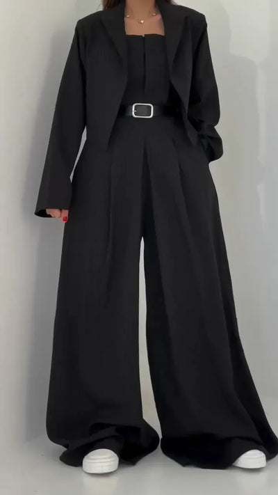 Eclat™  | Elegant Women's Bustier + Jacket Set