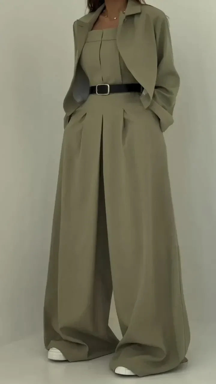 Eclat™  | Elegant Women's Bustier + Jacket Set