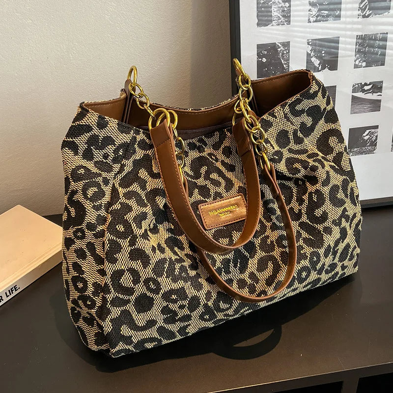 Leonora™ | Stylish Leopard Print Bag