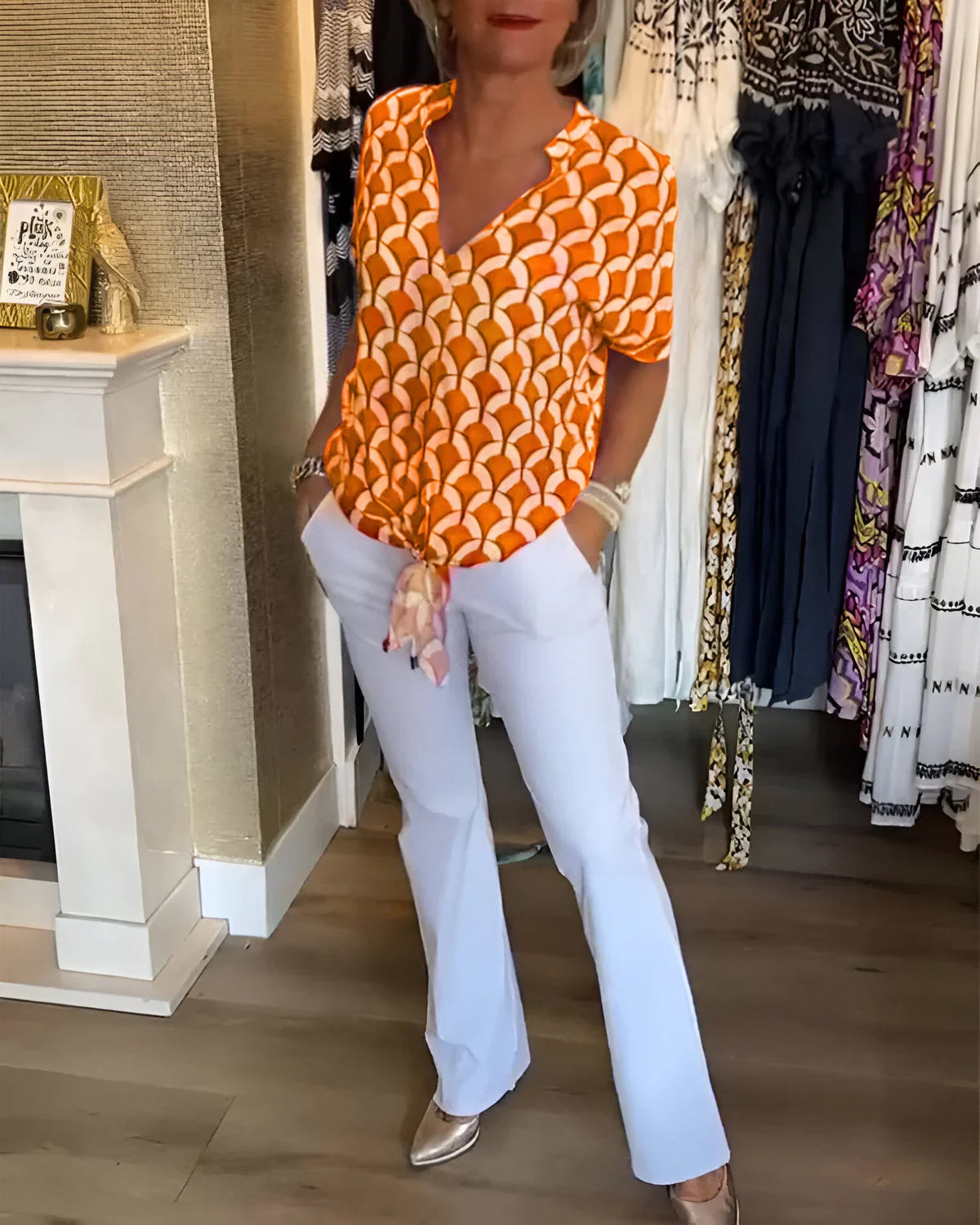 Leontine™ | Stylish Summer Blouse