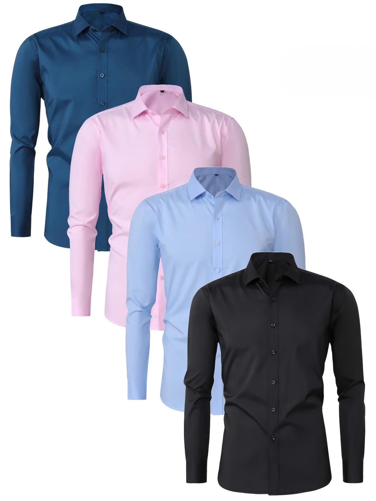 Byron™ | Elegant Butttoned Long-Sleeved Shirt
