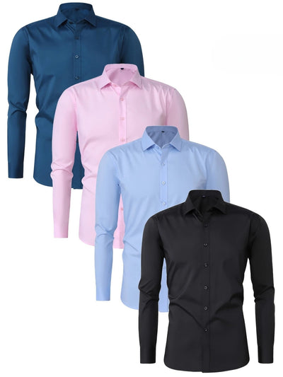 Byron™ | Elegant Butttoned Long-Sleeved Shirt