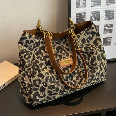 Leonora™ | Stylish Leopard Print Bag