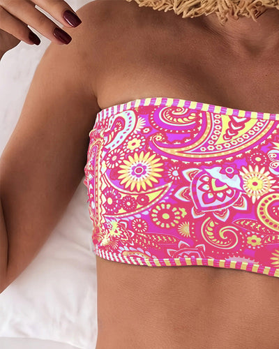 Baybay™ | Two-Piece Swimsuit in Ethnic Style Print