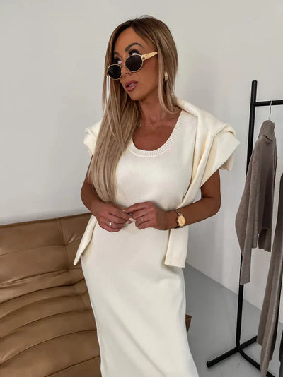 CARLA™ - Dress with matching turtle Neck