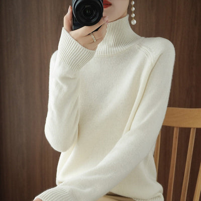 Elly | Elegant Cashmere Knitted Sweater