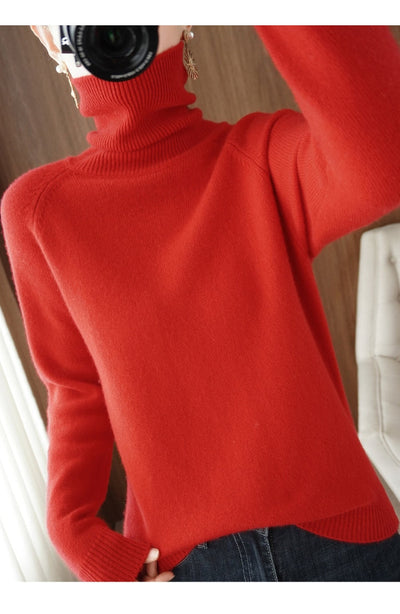 Elly | Elegant Cashmere Knitted Sweater