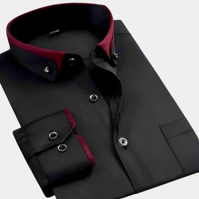 Gone™ | Classic Men's Long-Sleeve Dress Shirt