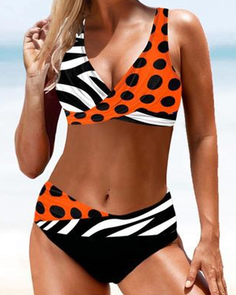 Earle - Colourful bikini swimsuit