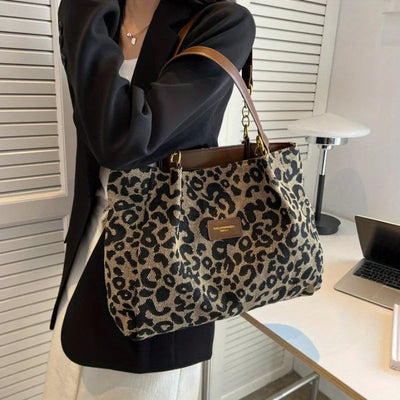 Leonora™ | Stylish Leopard Print Bag