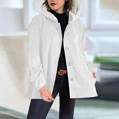 Aureli™ | Casual Velvet Hooded Autumn Jacket