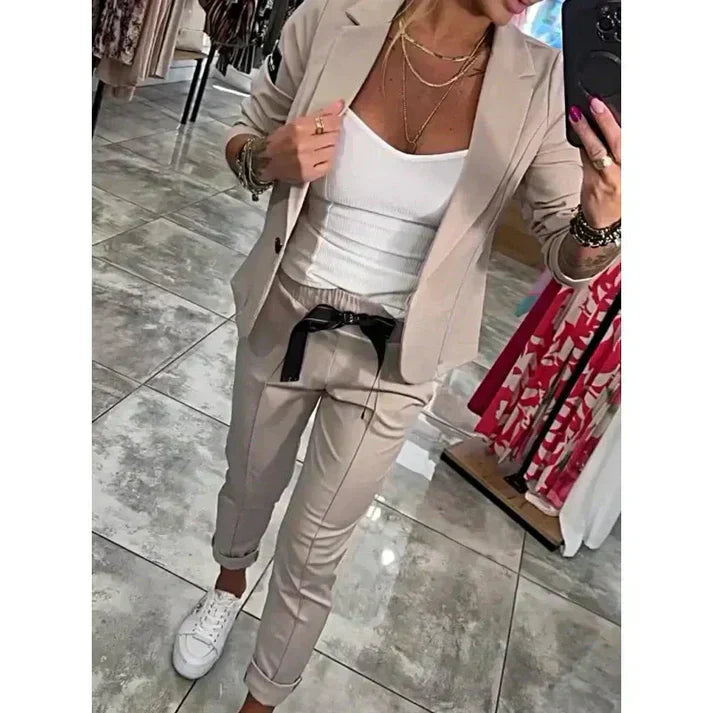 Oriane™ | Casual & Comfortable Blazer Set