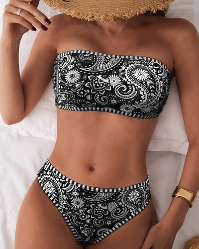 Baybay™ | Two-Piece Swimsuit in Ethnic Style Print