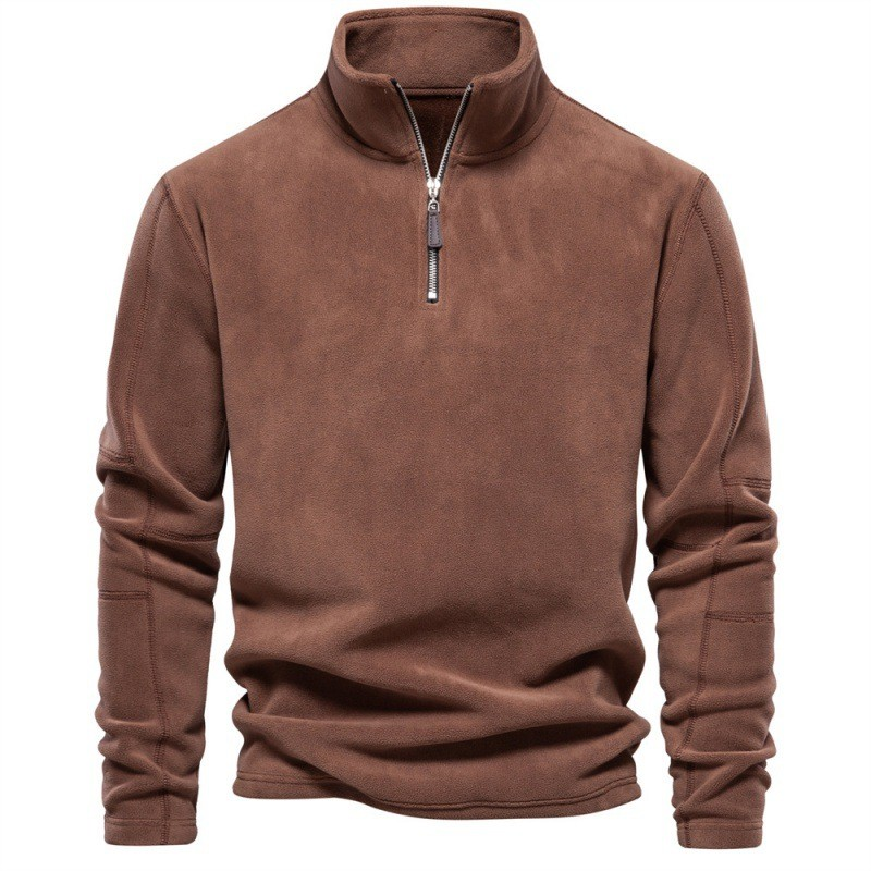 Joshua | Quarter-Zip Fleece Sweater