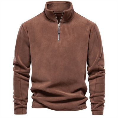 Joshua | Quarter-Zip Fleece Sweater