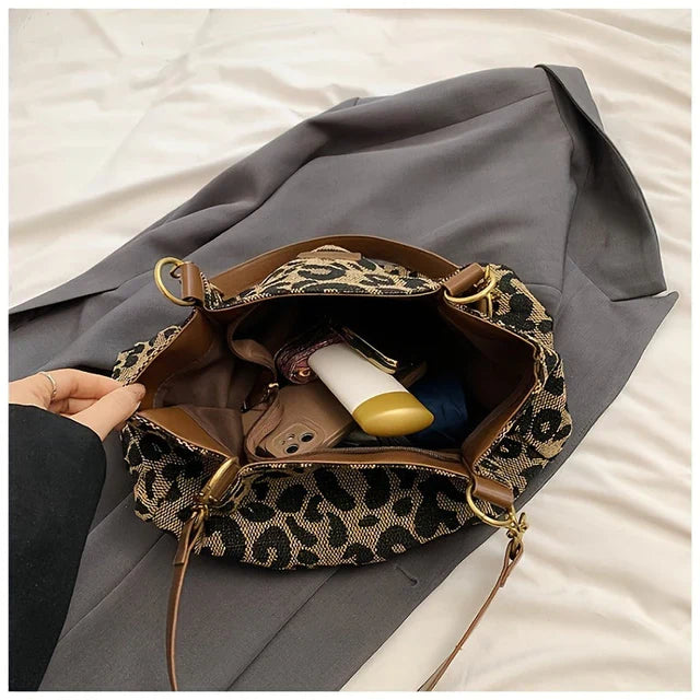Leonora™ | Stylish Leopard Print Bag