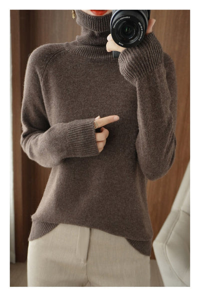 Elly | Elegant Cashmere Knitted Sweater