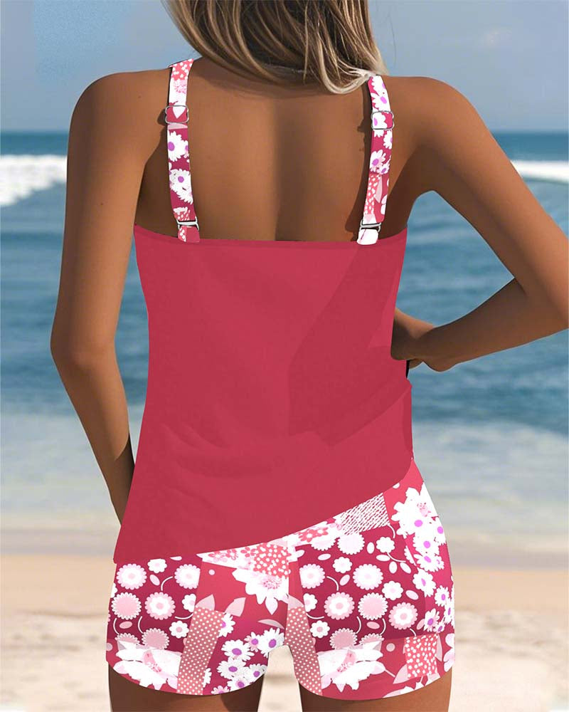 Lyna™ | Swimsuit Tank Printed Boxer