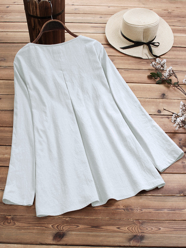 Lina™ | Cotton-Linen Shirt