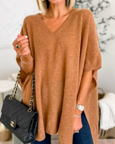 Erica | V-Neck Oversized Sweater