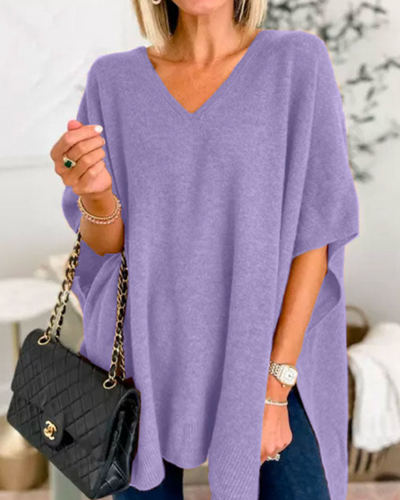 Erica | V-Neck Oversized Sweater