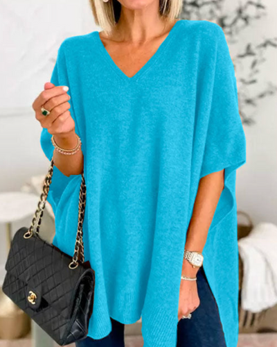 Erica | V-Neck Oversized Sweater