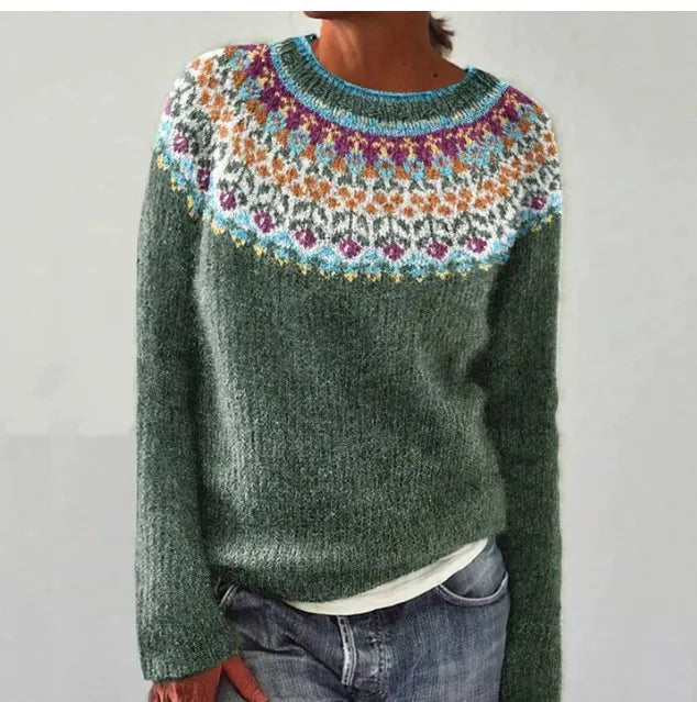 Silla | Retro Knitted Sweater