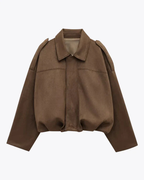 Lumière™ | Faux Suède Bomberjacket
