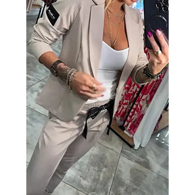 Oriane™ | Casual & Comfortable Blazer Set