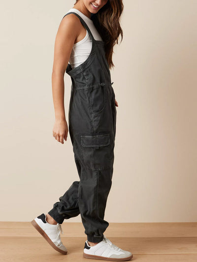 Drape Cargo Dungarees for Women