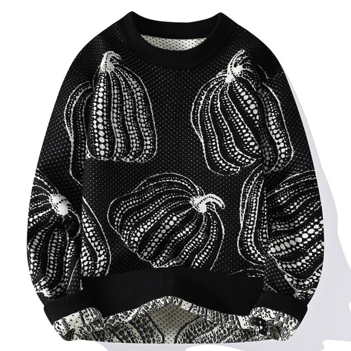 Velmor™ | Pumpkin-Toned Knit Sweater