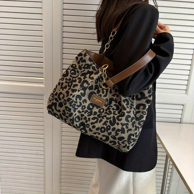 Leonora™ | Stylish Leopard Print Bag