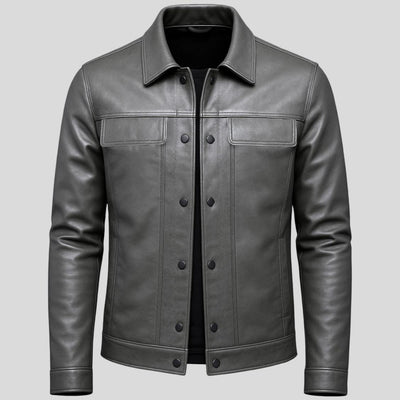 Stalen™ | Stylish Leather Spring Jacket