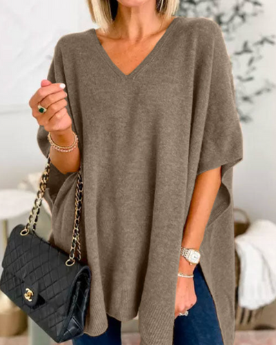 Erica | V-Neck Oversized Sweater