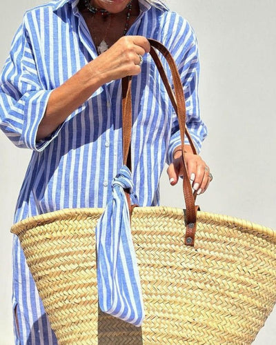 Coby | Classic Striped Shirt Dress