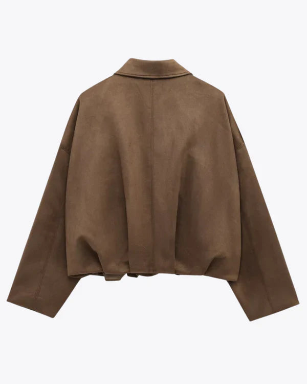 Lumière™ | Faux Suède Bomberjacket