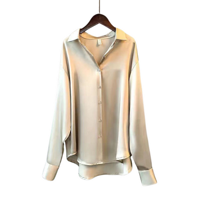 Carly | Elegant Satin Shirt for Women