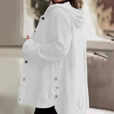 Aureli™ | Casual Velvet Hooded Autumn Jacket