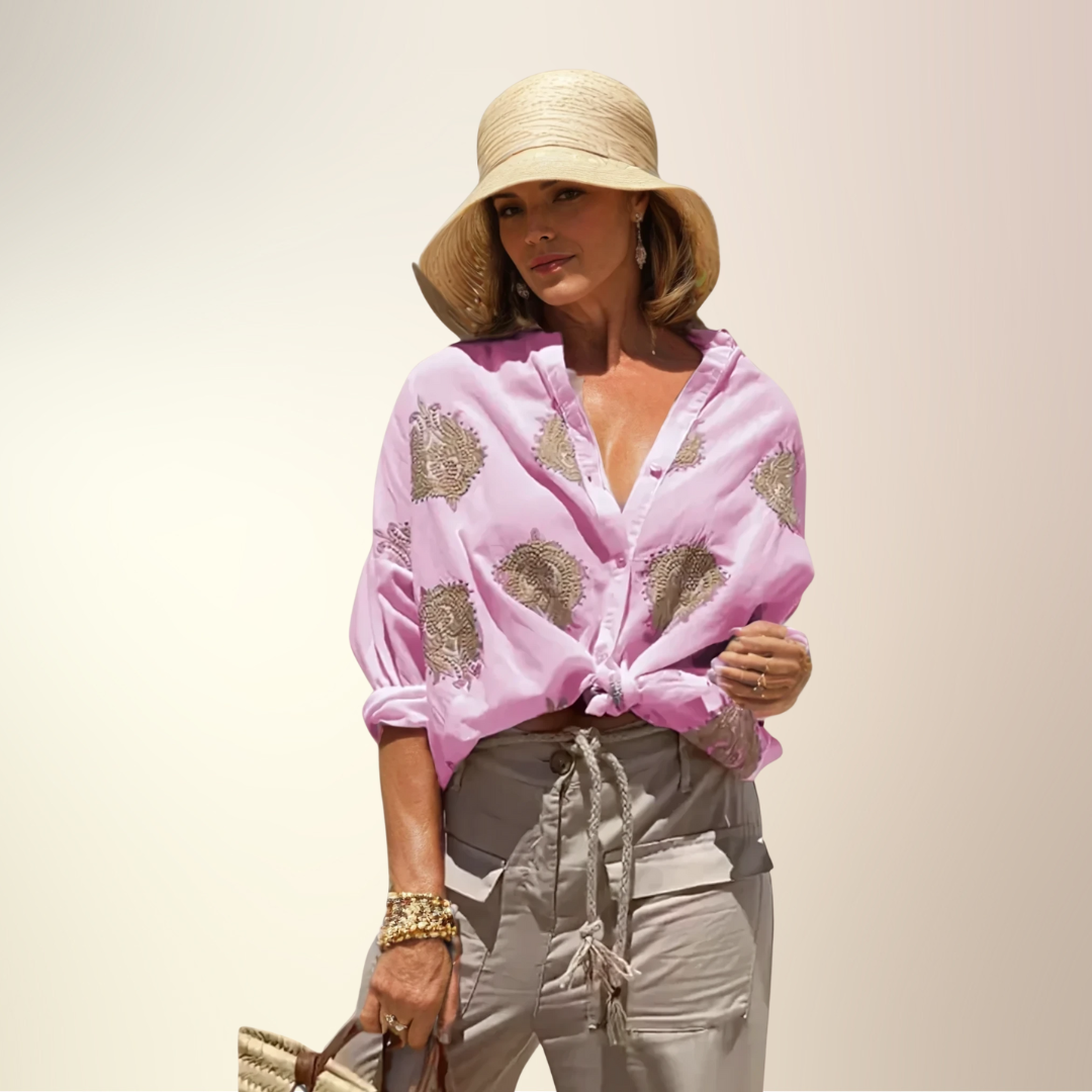 Gaby™ | Light & Chic Cotton Blouse