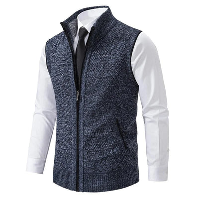 Bremer | Knitted Sleeveless Fleece Vest